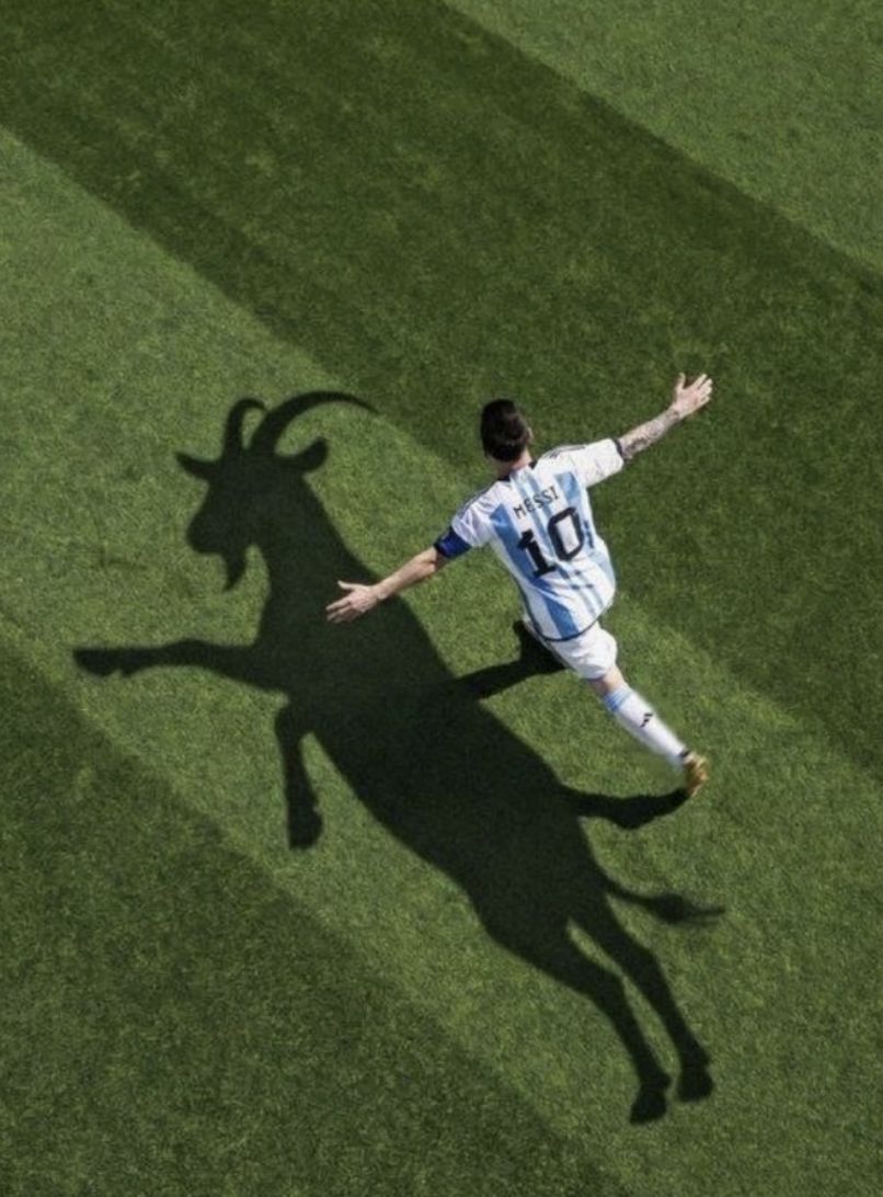 Lionel Messi con la camiseta argentina