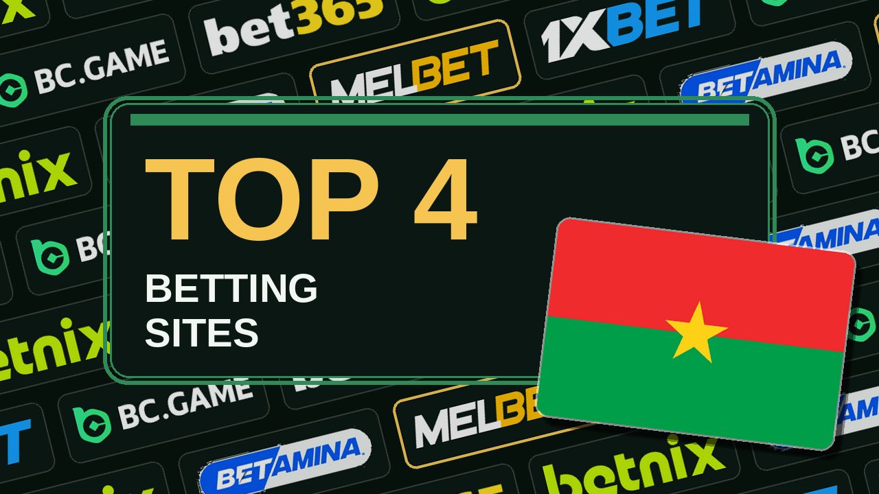 Top 4 des sites de paris : Burkina Faso