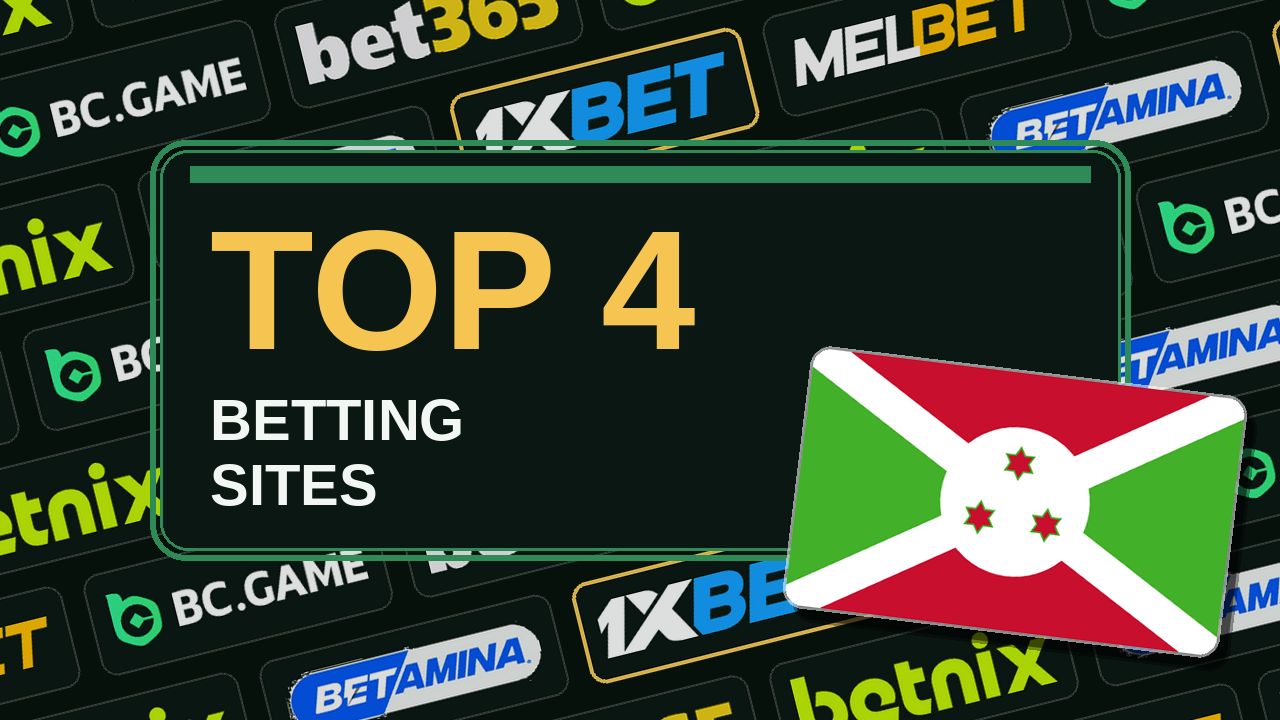 Top 4 betting sites in Burundi