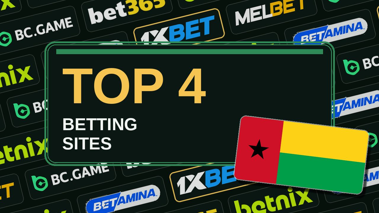 Top 4 casas de apostas: Guiné-Bissau