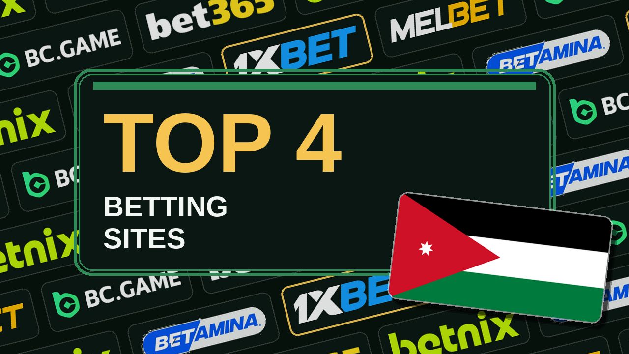 أفضل 4 مواقع مراهنات في الأردن
