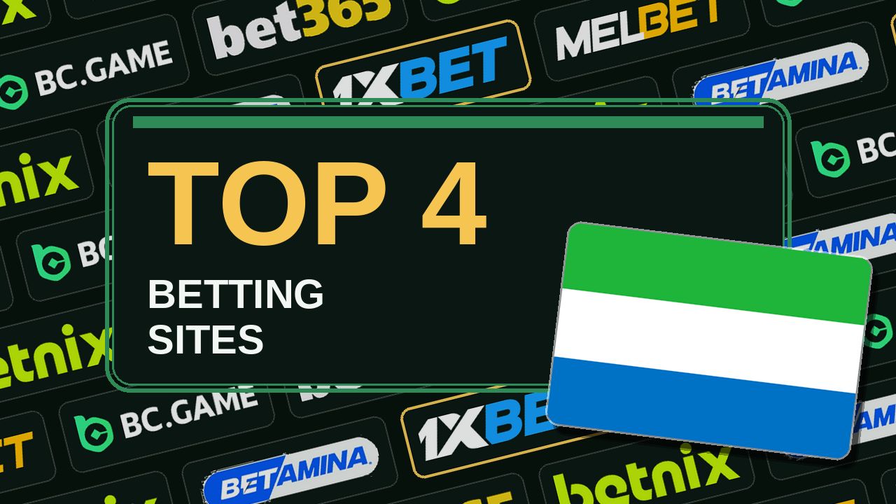 Top 4 betting sites in Sierra Leone