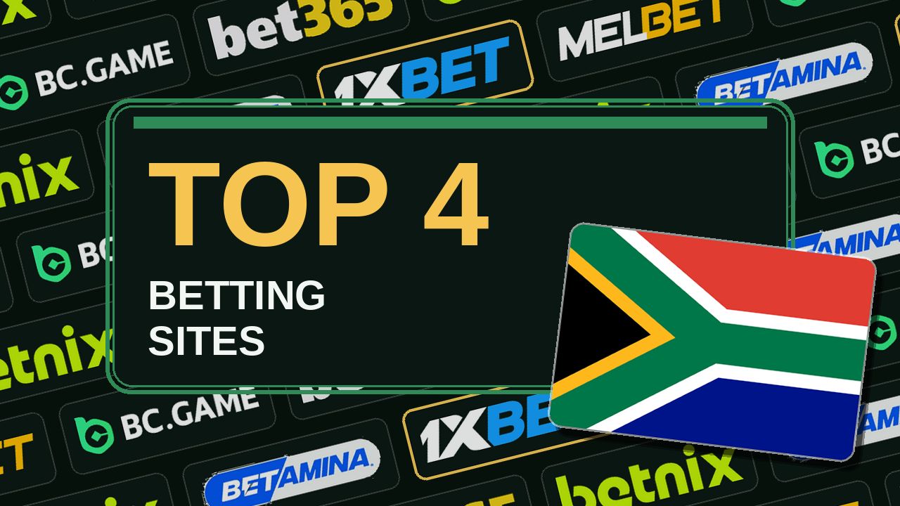Top 4 betting sites in South Africa