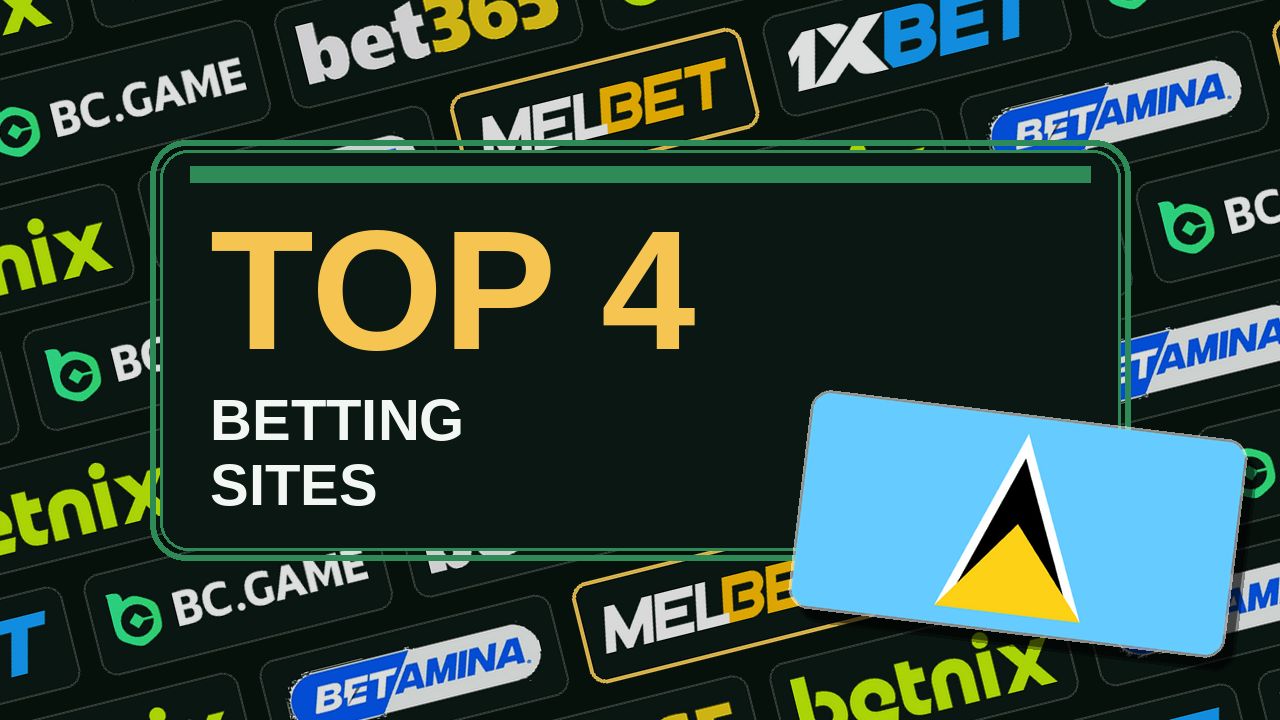 Top 4 betting sites in St. Lucia