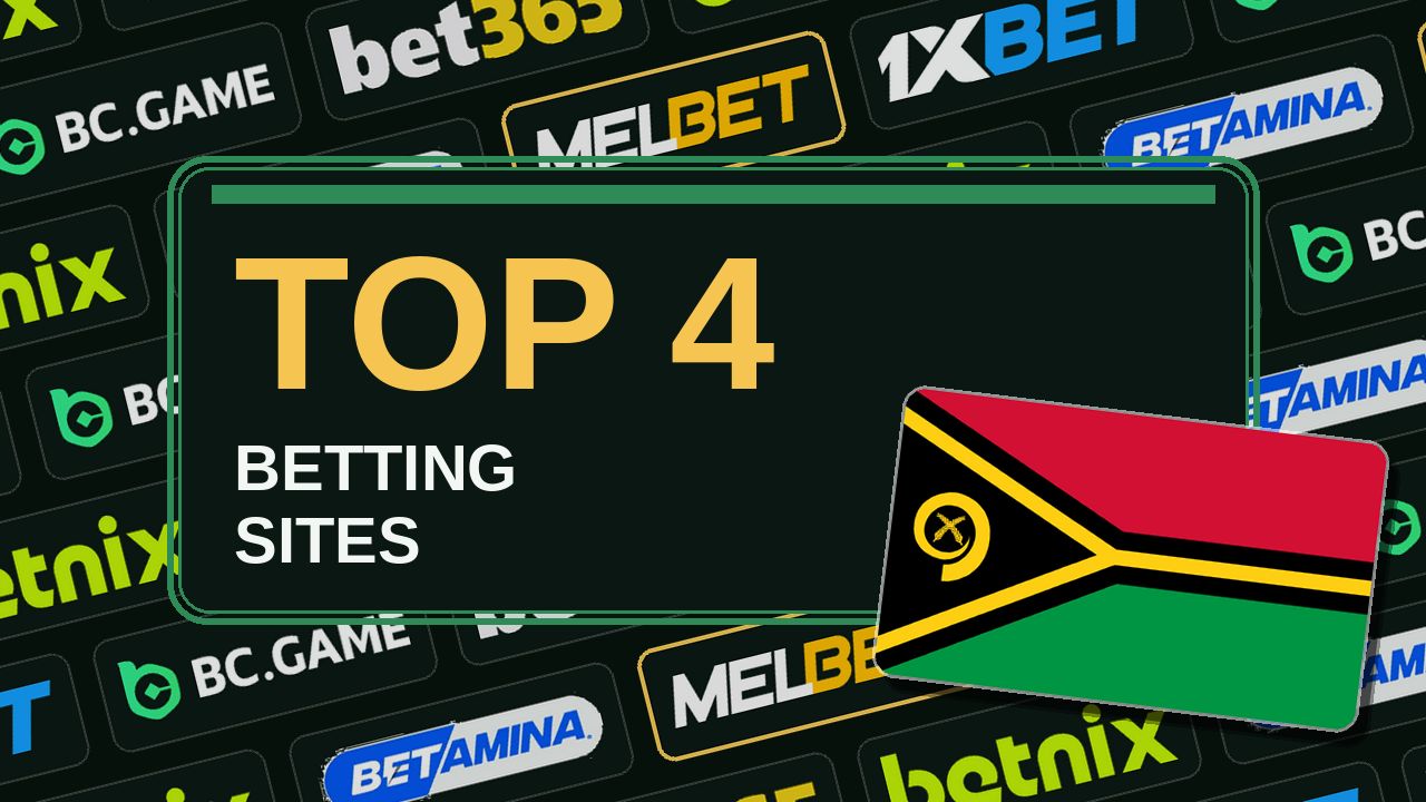 Top 4 betting sites in Vanuatu