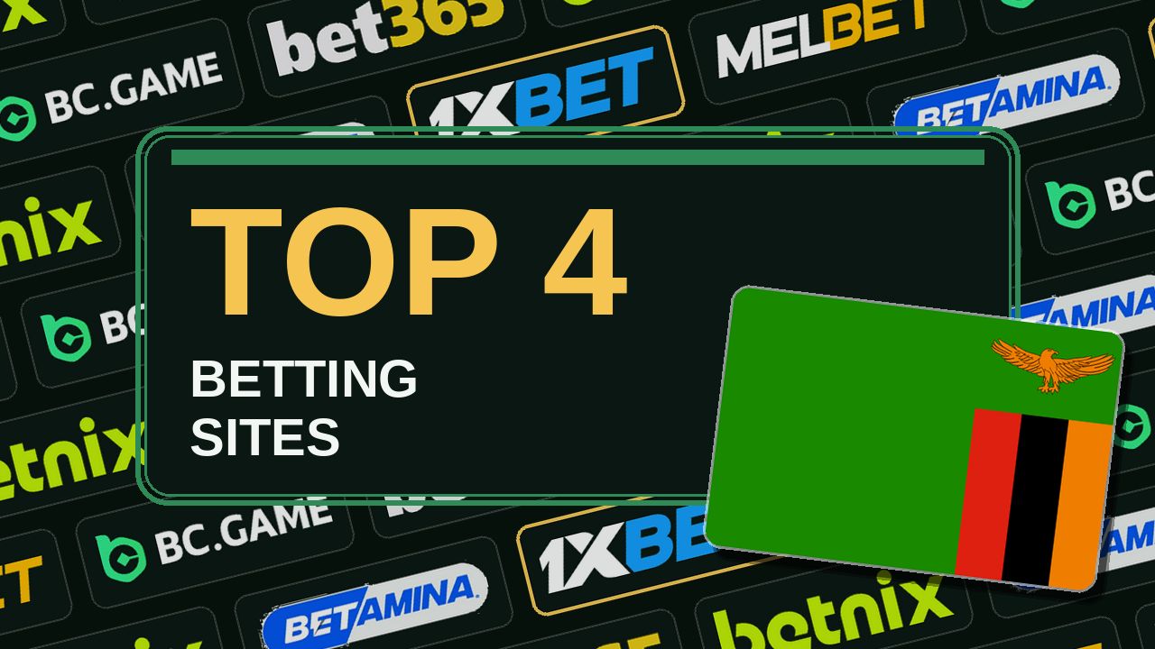 Top 4 betting sites in Zambia
